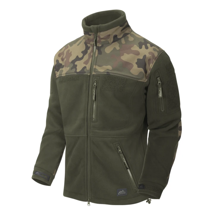 Bluza Helikon INFANTRY Fleece PL Woodland 3XL