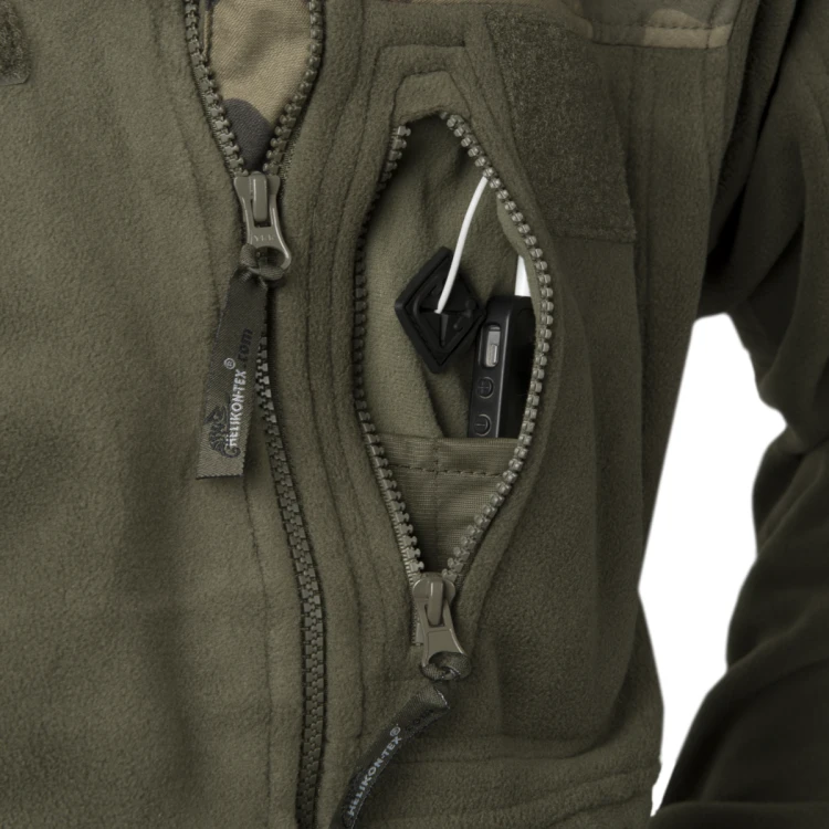 Bluza Helikon INFANTRY Fleece PL Woodland 3XL