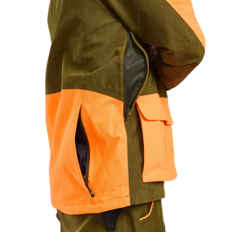 Kurtka pinewood Furudal 5918 OliveGr/Orange