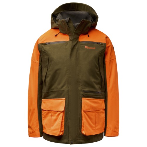 Kurtka pinewood Furudal 5918 OliveGr/Orange