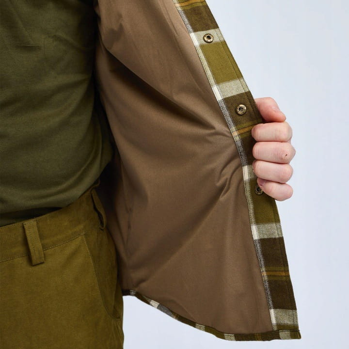Koszula pinewood Douglas 9436 OliveGr/Gr.White