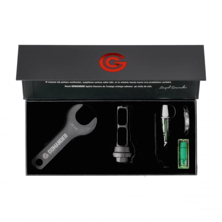 Hamulec wylotowy Gomander Raptor 9mm 1/2x28