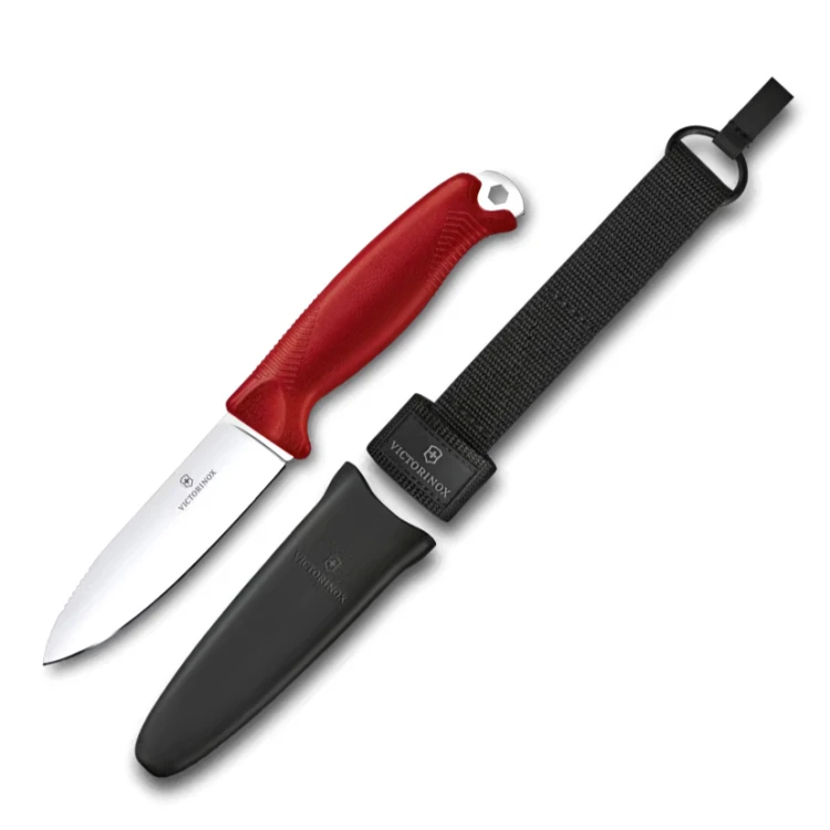 Nóż myśliwski Victorinox Venture czerwony