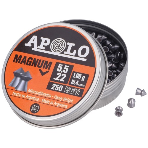 Śrut Apolo Magnum 5.5 mm, 250 szt. 1.00g/15.4gr