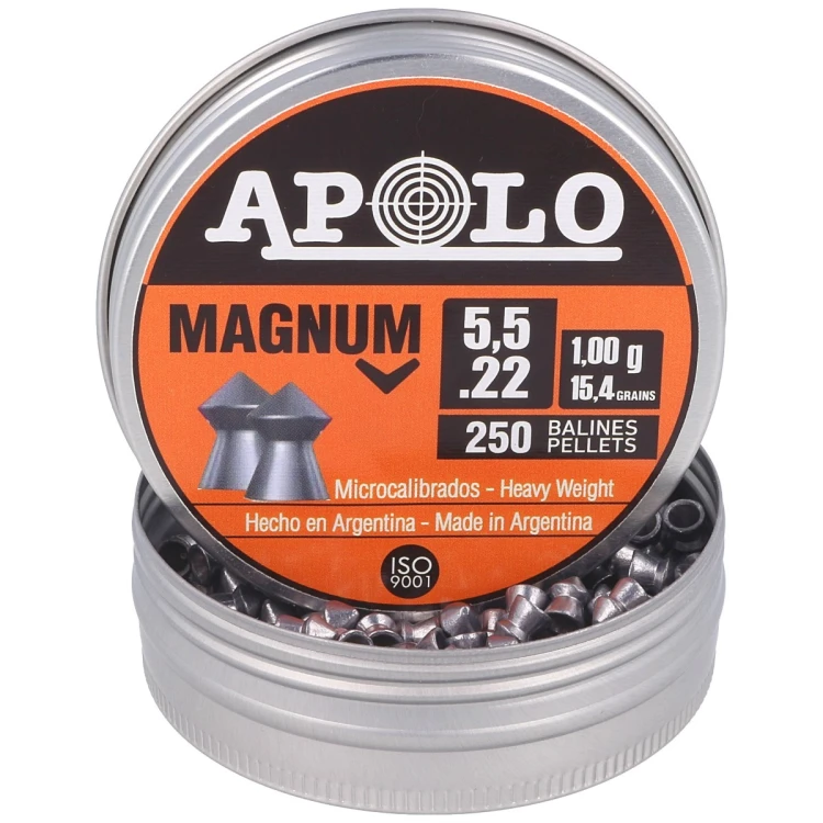 Śrut Apolo Magnum 5.5 mm, 250 szt. 1.00g/15.4gr