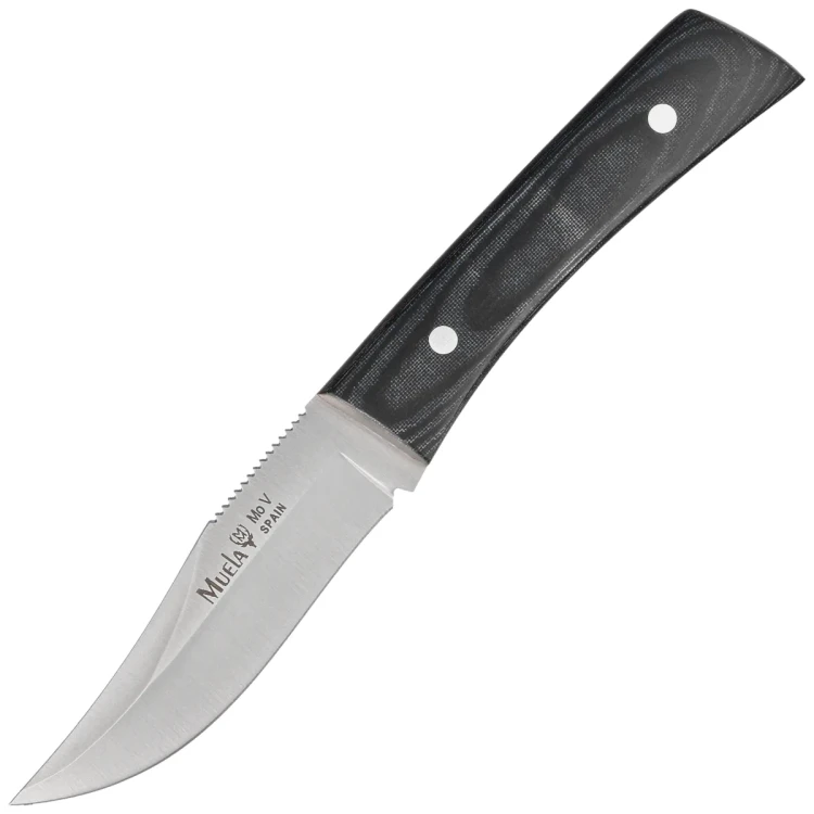 Nóż Muela BWE-8M Black Blue Canvas Micarta