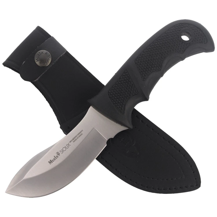 Nóż Muela Skinner Black Polimer Satin SIOUX-10G