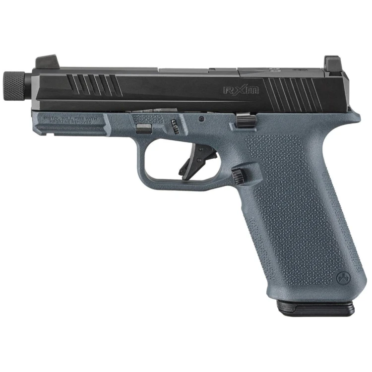 PISTOLET RUGER RXM 4,5" OR TB GREY 19447 9MM LUGER