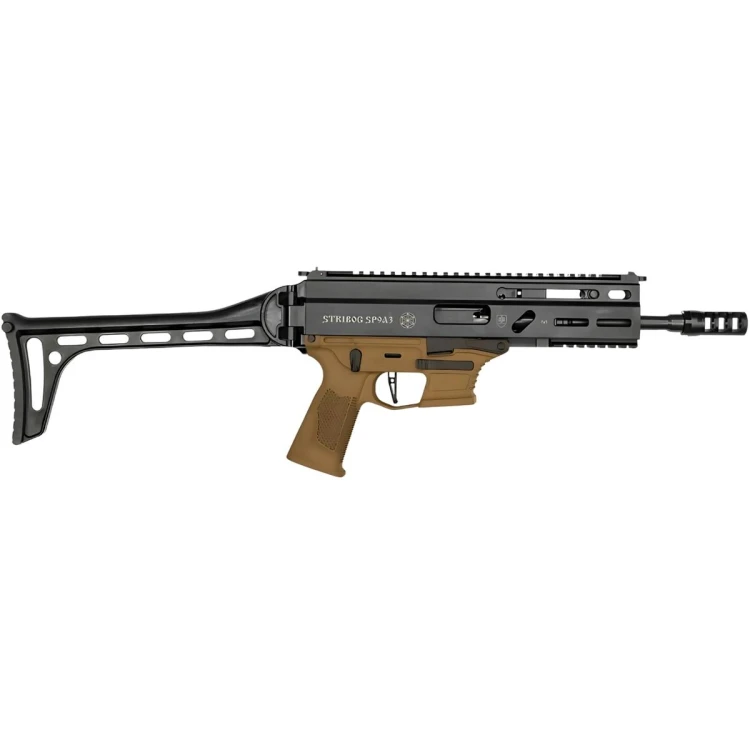PISTOLET STRIBOG SP9A3 8" FDE 9MM LUGER