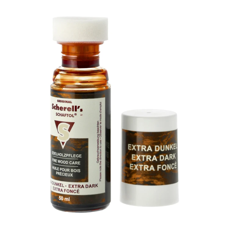 Olej naturalny do drewna Scherell ciemny brąz 50ml