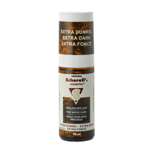 Olej naturalny do drewna Scherell ciemny brąz 50ml