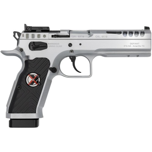 Pistolet Tanfoglio STOCK MASTER XTREME OR Chrome 9mm Luger