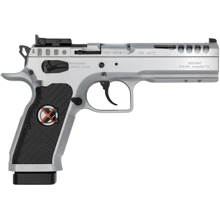 Pistolet Tanfoglio STOCK MASTER XTREME OR Chrome 9mm Luger