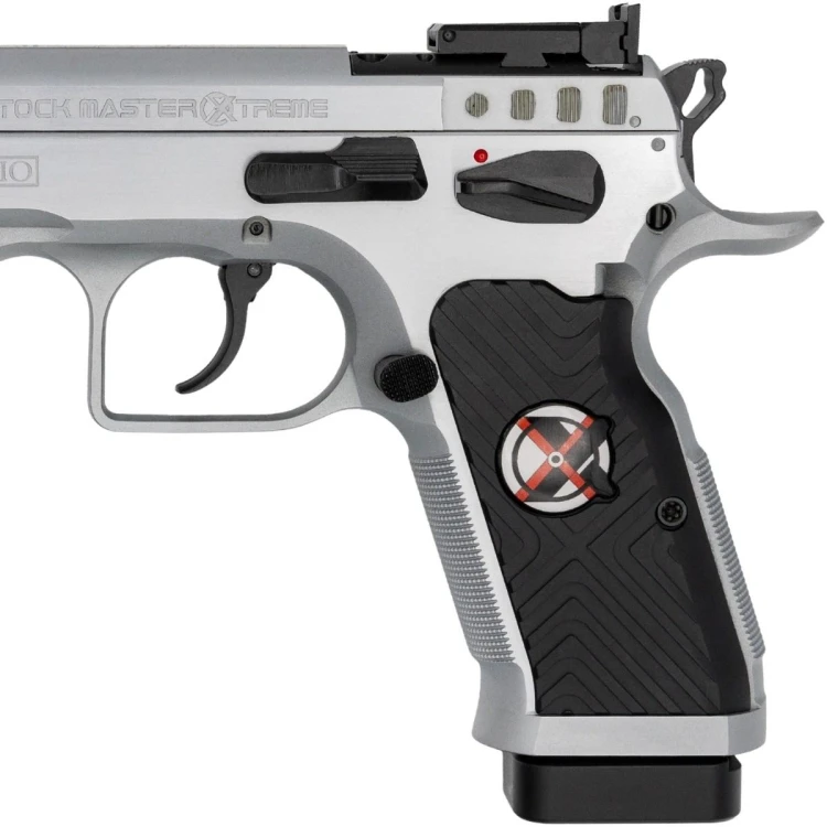Pistolet Tanfoglio STOCK MASTER XTREME OR Chrome 9mm Luger