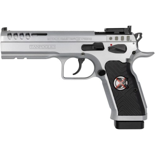 Pistolet Tanfoglio STOCK MASTER XTREME OR Chrome 9mm Luger