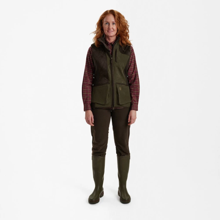 Damska kamizelka Deerhunter Lady Pam 4710 Green 36