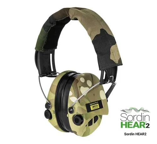 Słuchawki aktywne Sordin Supreme PRO X Led Camo