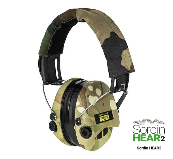 Słuchawki aktywne Sordin Supreme PRO X Led Camo