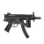 Wiatrówka pistolet maszynowy H&amp;K MP5 K-PDW 4,5 mm