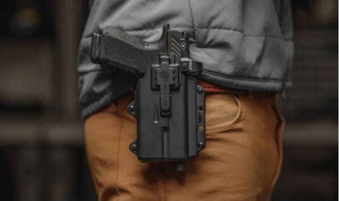 Kabura HS Produkt H11 IWB/OWB oburęczna / latarka