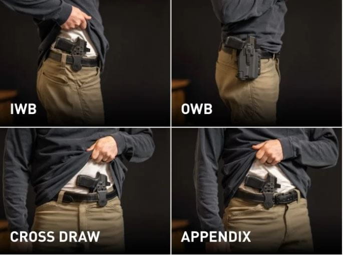 Kabura HS Produkt H11 IWB/OWB oburęczna / latarka