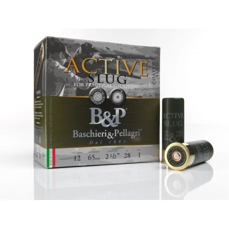 AMUNICJA 12/65 B&amp;P ACTIVE SLUG PRACTICAL SHOOT 28