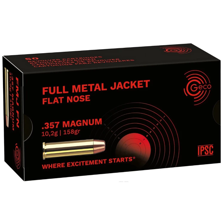AMUNICJA 357 MAGNUM GECO 158gr 10,2g VM-FK