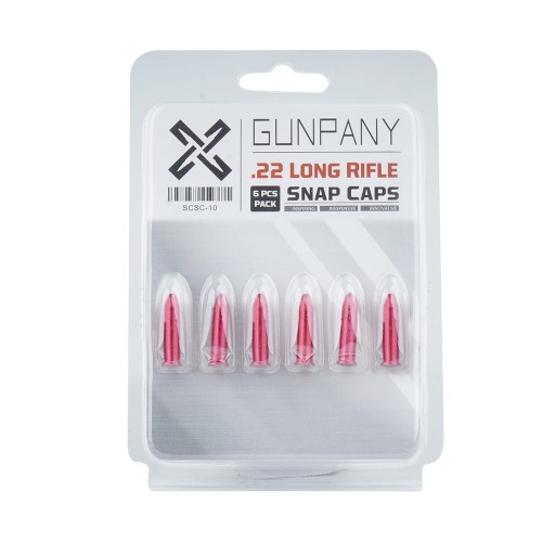 Zbijaki GunPany Snap Cap 22lr 6szt.