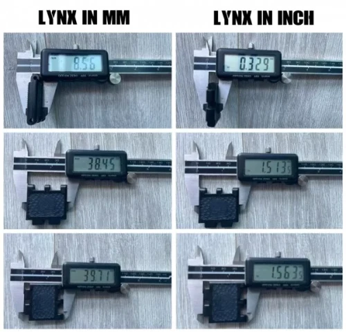 Ogniwo do pasów Lynx DDA Black bez szpilek