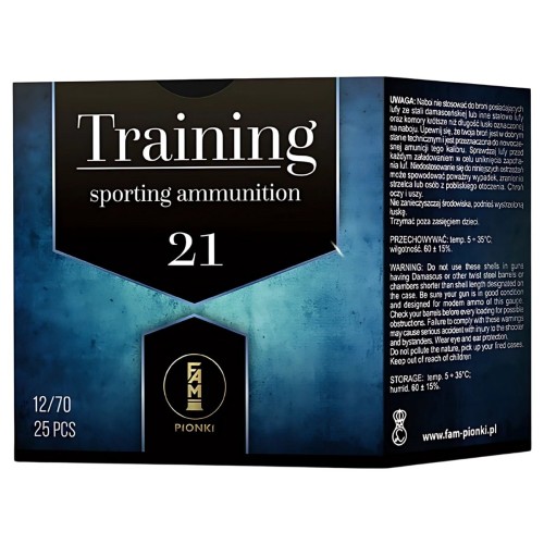 AMUNICJA 12/70 FAM PION 21g 7,5-2,40 Training Trap