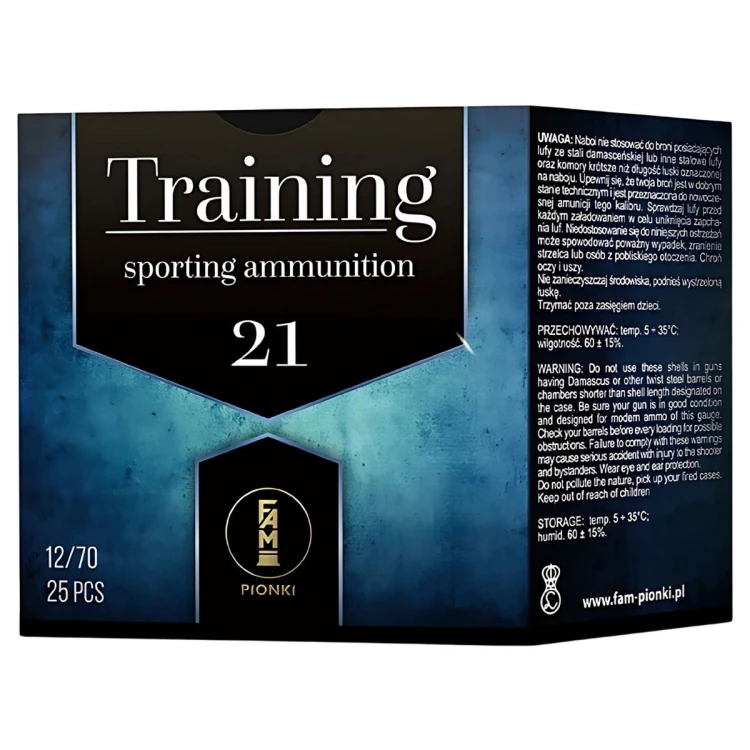 AMUNICJA 12/70 FAM PION 21g 7,5-2,40 Training Trap