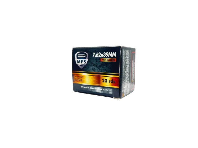 Amunicja Geco / MFS 8,0g 124gr FMJ 7,62x39