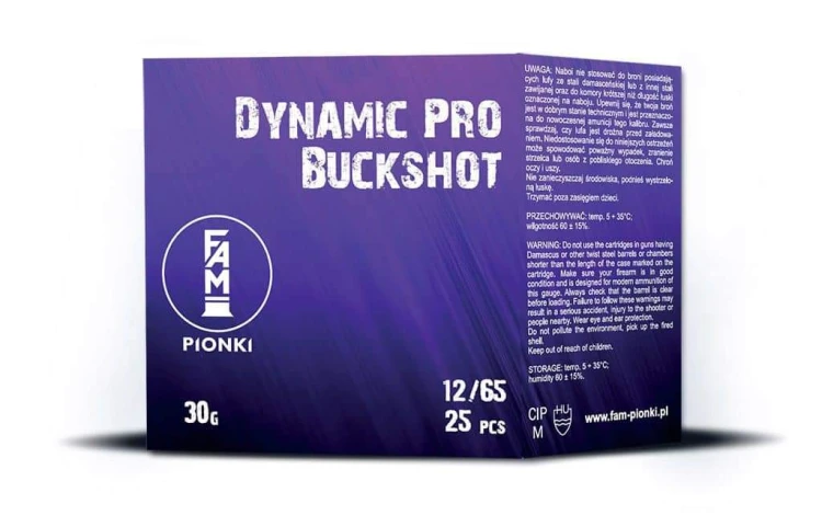 Amunicja 12/65 FAM Pionki Dynamic PRO Buckshot 30G