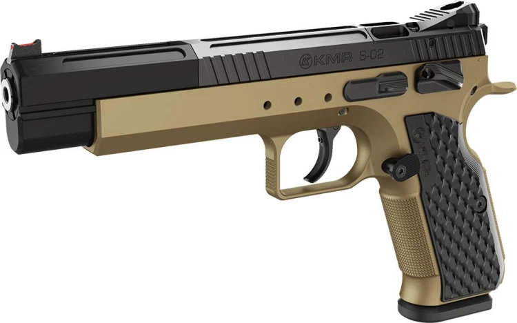 Pistolet KMR S-02 OR SA 6" 22LR Brązowo-Czarny