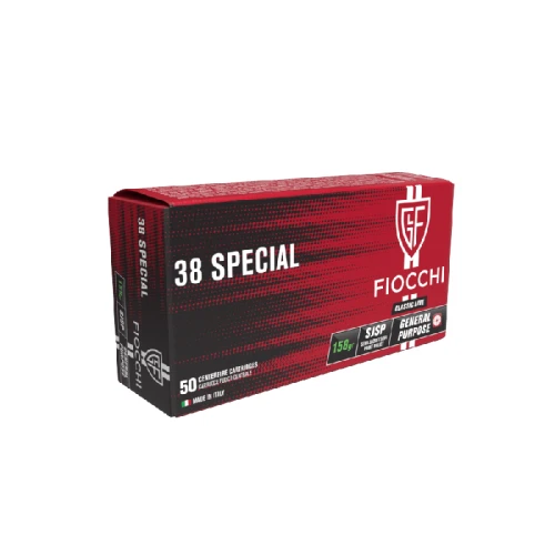 Amunicja Fiocchi SJSP 10,24g 158gr 38special