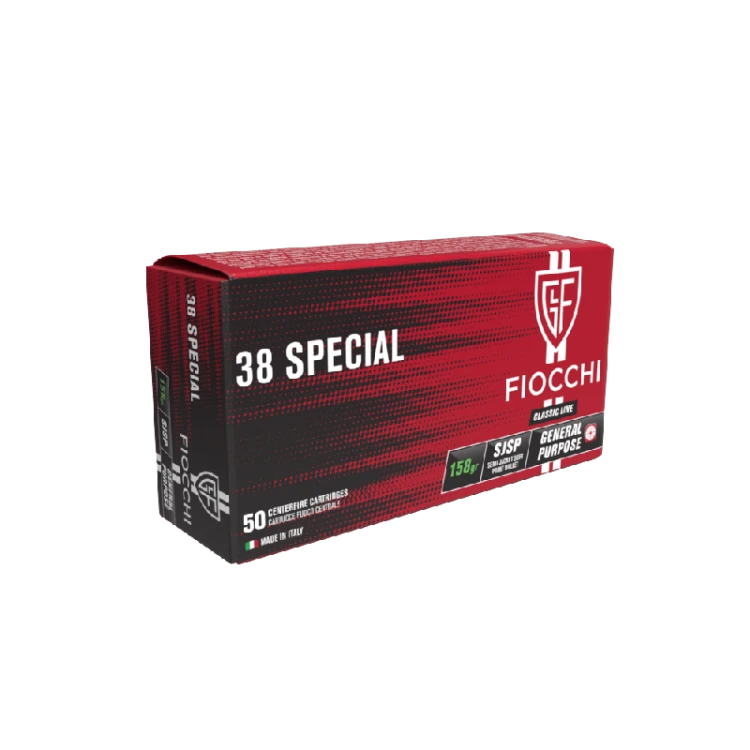 Amunicja Fiocchi SJSP 10,24g 158gr 38special