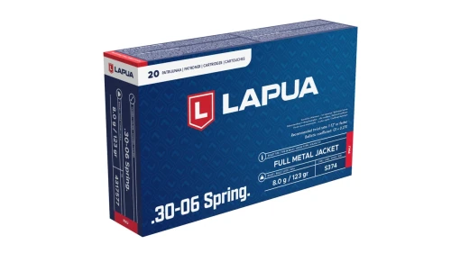 AMUNICJA LAPUA TRAINING 30-06 FMJ 8GR