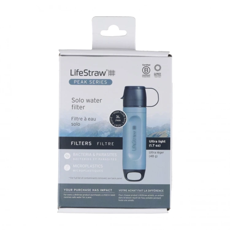 Filtr do wody LifeStraw Peak Solo - mnt blue