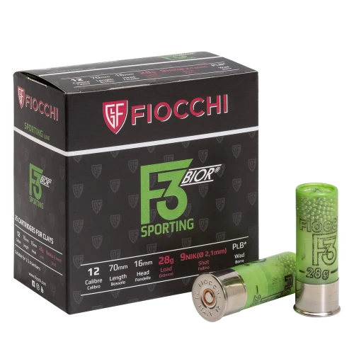 AMUNICJA 12/70 FIOCCHI F3 BIOR 28G 9 (25)
