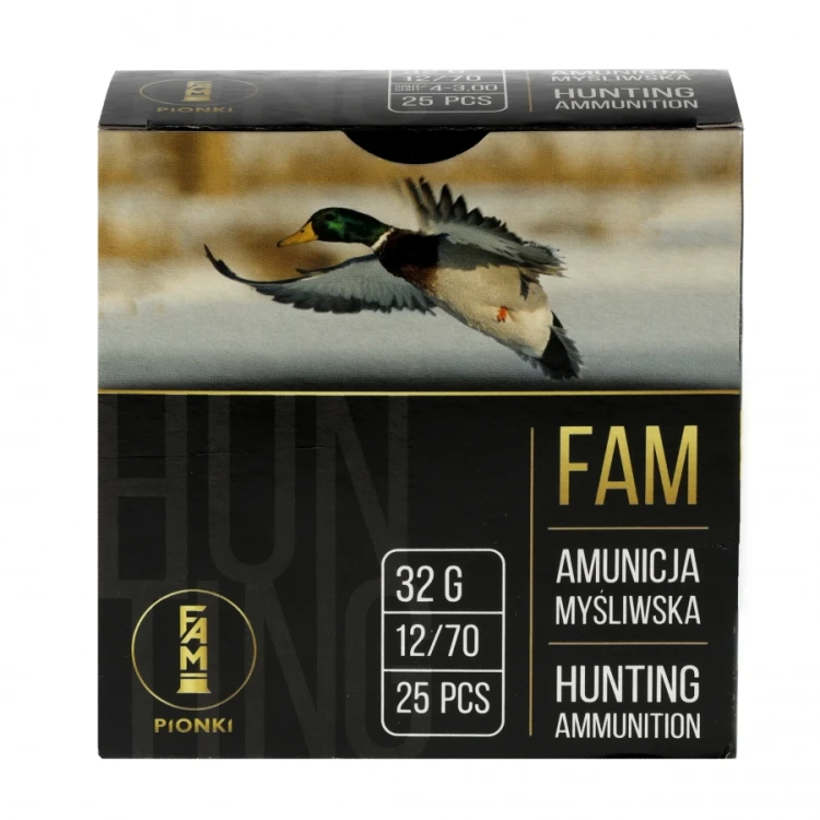 AMUNICJA 12/70 FAM PION 32g 4-3,00 mm GW