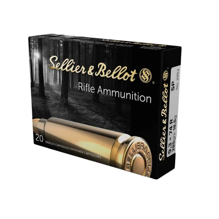 Amunicja 9,3x74R Sellier&amp;Bellot 18,5g SP