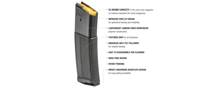 Daniel Defense magazynek 32nb 223REM AR15 BLK