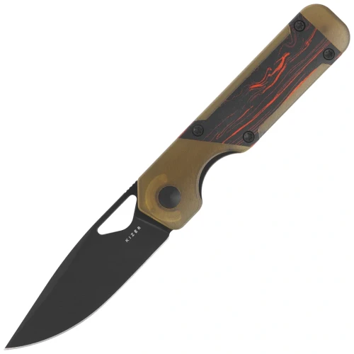 Nóż Kizer Mini Militaw Damascus G10 Nitro-V
