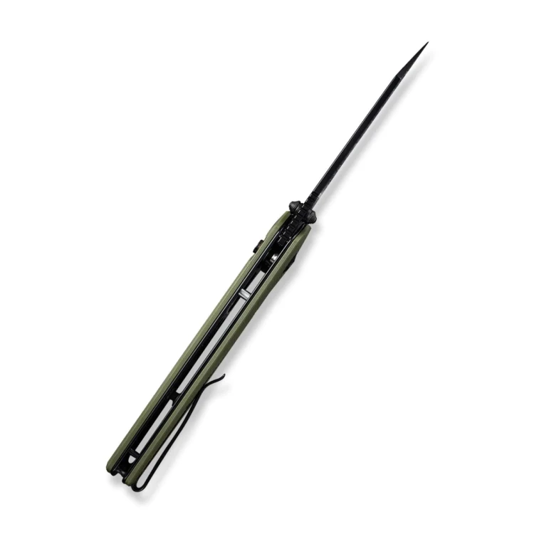 Nóż składany Civivi Amirite OD Green G10, Black Nitro-V