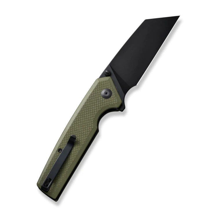 Nóż składany Civivi Amirite OD Green G10, Black Nitro-V