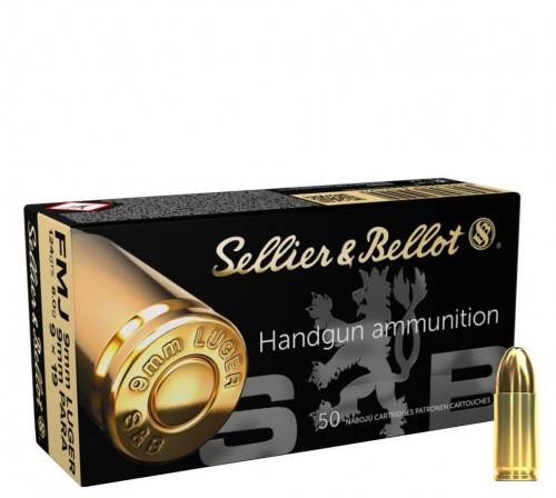 Amunicja S&amp;B 9,70g 150gr FMJ Subsonic 9mm Luger