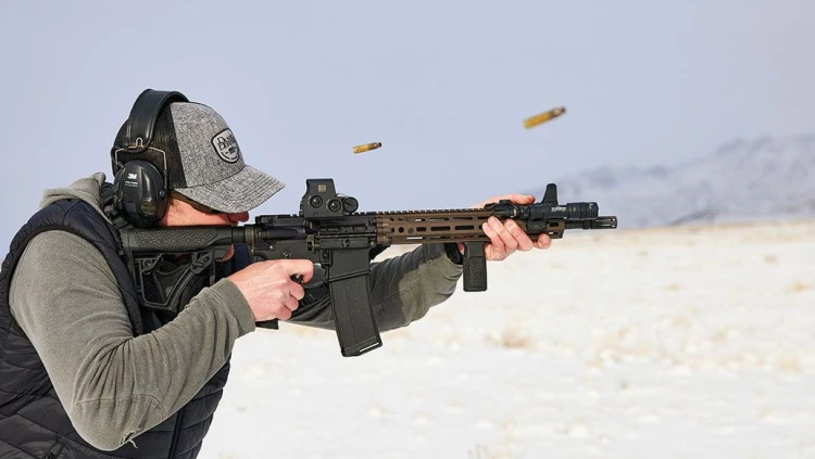 Karabin Daniel Defense M4A1 RISIII 14,5" BLK/FDE 223Rem