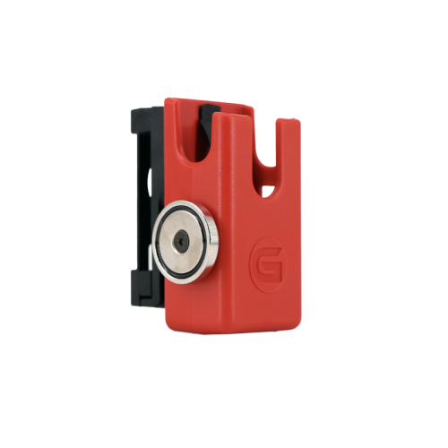 Ładownica pistoletowa GHOST 360 Clip D magnes RED