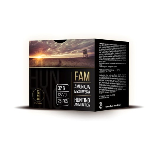 Amunicja FAM PION 32g 1-3,75 mm ZAT 12/70