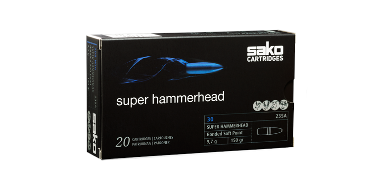 Amunicja SAKO 150gr 9,7g Super Hammerhead 30-06